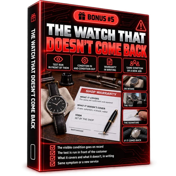 Bonus 5, The Watch That Doesn’t Come Back